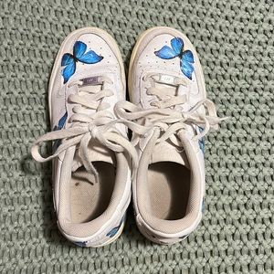 Blue butterfly air forces!